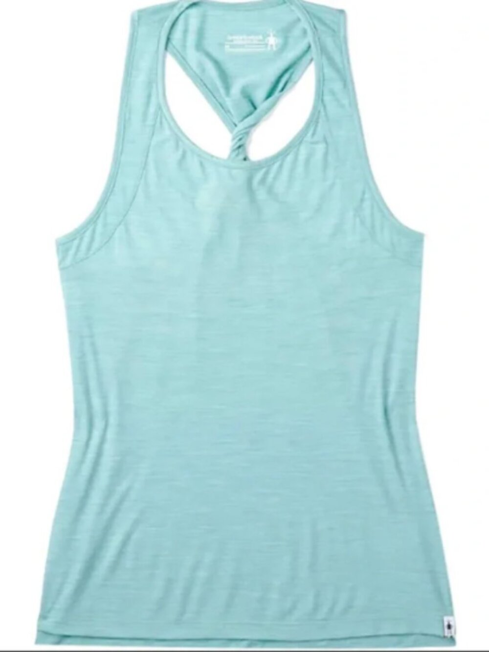 Smartwool Merino Sport 150 Twist Back Tank Top Heather Green Size Large